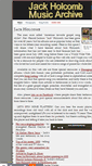 Mobile Screenshot of jackholcomb.org